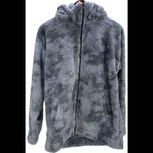 G by Giuliana Women's The Cloud Zip Front Hooded Jacket Blue - Regular